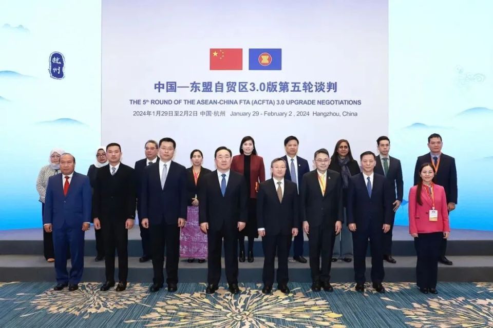 中国-东盟自贸区3.0版谈判实质性结束
