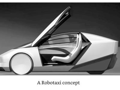 马斯克：特斯拉Robotaxi车辆成本将低于3万美元，预计两年后开始生产